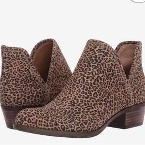 Prwnd Lucky Brand Baley 2 SKU 9281085 ankle booties size 9 leopard print